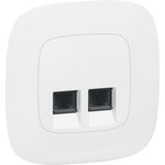 753039, Valena IN MATIC Розетка телефонная RJ11 двойная