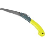 Пила садовая складная 18см, марганцевая сталь 65М, пластик 167-131