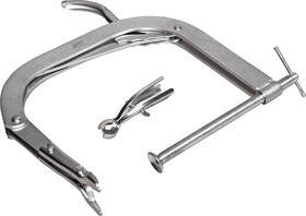 Фото 1/2 Рассухариватель клапанов усиленный со сменными захватами (прямым и изогнутым) JTC /1