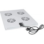 Модуль вентиляторный Cabeus (TRAY-80) 4 вент. серый