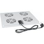 Модуль вентиляторный Cabeus (TRAY-60) 4 вент. серый