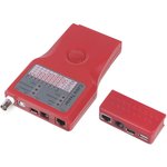 Тестер кабельный Cabeus CT-SLT-5-1 красный