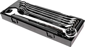 Фото 1/2 Набор ключей комбинированных с зеркальной полировкой 24-32мм (в кейсе) 8шт JTC /1