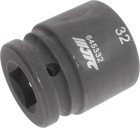 Фото 1/2 Головка торцевая ударная 12-гранная 3/4 х 32мм, длина 52мм JTC /1