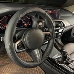 Оплетка на руль (M 38 см , нат. кожа) черная с перфорацией ARNEZI A0501030