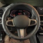 Оплетка на руль (M 38 см , нат. кожа) черная, формованная ARNEZI A0501031