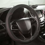 Оплетка на руль (M 38 см , иск. кожа PU) черная с перфорацией ARNEZI A0501036