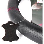 Оплетка на руль (M 38 см , иск. кожа PU) черная с перфорацией ARNEZI A0501041