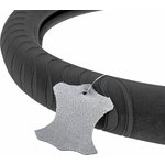 Оплетка на руль (M 38см, иск. кожа PU, "Софт тач") черная ARNEZI A0501043