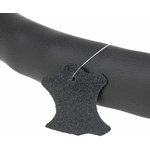 Оплетка на руль (L 40см, нат. кожа) черная, формованная ARNEZI A0501044