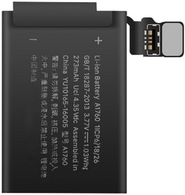 Фото 1/4 Аккумулятор (АКБ) для Apple Watch Series 2 38mm A1760 оригинал