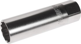 Фото 1/2 JTC-1815, Головка свечная магнитная 6-гранная 3/8 х 16мм JTC /1