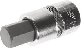 Фото 1/2 Бита-головка HEX 1/2 х H14, длина 55мм JTC