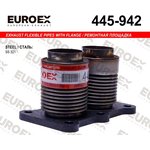 445-942, Ремонтная площадка фланец с 2 гофрами VAG