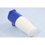 Гнездо питания AC силовое, 1P+N+E, 16/250, на кабель, IP44, [NTN213] ...