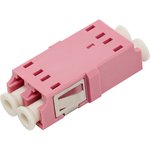 Адаптер оптический LC, OM4, корпус SC без фланцев, дуплексный LAN-2LCS/NF-AM-OM4