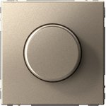 Rotary-push light regulator (dimmer) ArtGallery LED RC 400W Champagne Movement ...