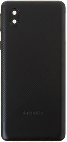 Фото 1/2 Задняя крышка корпуса для Samsung Galaxy A01 Core SM-A013 (черный)