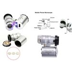 Микроскоп Pro Legend 60x мини, с подсветкой (2 LED) и ультрафиолетом