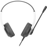 Гарнитура A4Tech Fstyler (FH100U (PANDA)) белый/черный 2м накладные USB