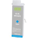 Картридж перезаправляемый струйный Cactus CS-R-PFI107C голубой для Canon ...
