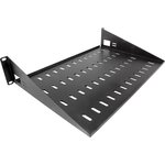 Stationary shelf CMO MS-30-9005 2U weight:15kg. 19" 300mm black (pack:1pc)