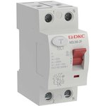 Выключатель дифференциального тока (УЗО) 2п (1P+N) 16А 10мА тип AC MDL100 YON MDL100-2P1-16-AC