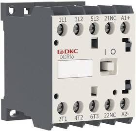 Фото 1/8 Реле управления DCR16 2НО+2НЗ 24VAC YON DCR16-22A24