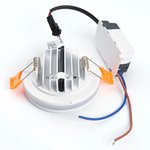 28905, DVO-7w 4000K 560Lm LED Lamp with White LED Backlight White
