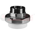 10156020, Муфта разъемная 25x3/4' НР полипропиленовая PPR американка, белая