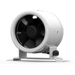 Канальный вентилятор Sensdar EC с регулятором скорости, ; диаметр 125 мм ...