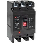 Выключатель автоматический 3п 160А 18кА LS125 ProPact EKF mccb-125-18-3-160-ls