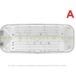 Emergency lamp BS-JUNIOR-10-L1-ELON centralized. Power supply White light A16989