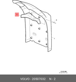 20507032, Брызговик