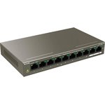 TEF1110P8102W, Tenda TEF1110P-8-102W Switch (8 x PoE 100Mbit, 2 x 1Gbit Uplink ...