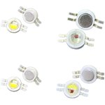 TDS-P002L4RY, Светодиод двухцветный 1Вт красный 625nm +1Вт желтый 590nm, 350mA