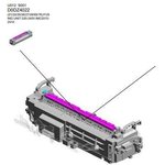 Ricoh D0DZ4022, Ricoh IM C2010-C2510. Блок термозакрепления в сборе. 220-240 Вольт.