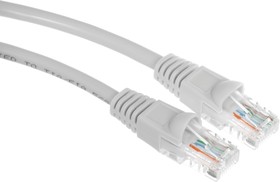 Фото 1/10 Патч-корд Buro UTP 4 пары cat.5E CCA molded 1м серый RJ-45 (m)-RJ-45 (m) (UTP-5E-1M-G)