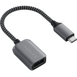 ST-UCATCM, Кабель адаптер Satechi USB-C to USB 3.0. Цвет серый космос