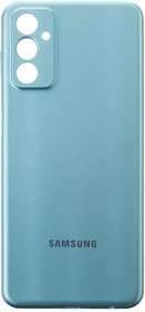 Фото 1/2 Задняя крышка корпуса для Samsung Galaxy M13 SM-M135 (голубой)