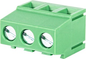 Фото 1/3 WJEK500-5.08-03P-14-00A, Клеммник винтовой на плату 5,08мм 3pin