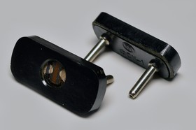 Фото 1/8 Фоторезистор 30 кОм ~ 3,3 МОм, сопротивление 0, 125, кратность 620нм, размер d28x6, ФСК-1