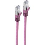 Patch cable, RJ45 plug, straight to RJ45 plug, straight, Cat 7, U/FTP, PVC ...