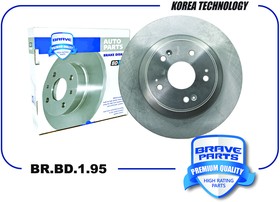 BRBD195, Диск тормозной задний 3502011xky00a br.bd.1.95 haval f7 1.5-2.0 18-