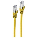 Patch cable, RJ45 plug, straight to RJ45 plug, straight, Cat 7, U/FTP, PVC ...