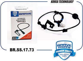 BRSS1773, Датчик ABS задний левый 95680-1R000 BR.SS.17.73 Hyundai Solaris, Kia Rio 11 -