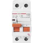 400645 AKEL УЗО-VDH-2P-16A-30mA-ТипAC Устройство защитного отключения 2P/16A/AC/ 230VAC/30mA/10kA