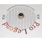 PL2209, Разъем MIC16 6P штекер металл на корпус