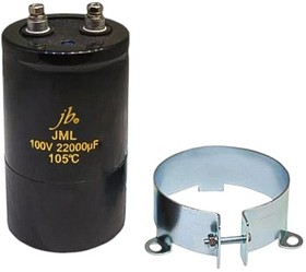 К50-35, 33000мкФ, 63В, 105°C, 20%, под винт 50x80, JML1J333M22005000800, Конденсатор электролитический алюминиевый