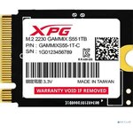 A-DATA SSD 1ТБ GAMMIX S55, M.2(22x30mm), NVMe, PCIe 4.0 x4, 3D NAND ...